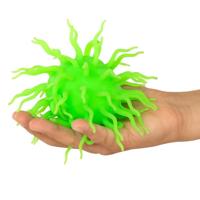 Johntoy Spike fluffy bal met licht, ø 12cm - thumbnail