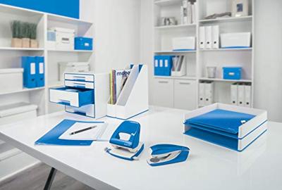 Leitz WOW opbergdoos Click & Store, ft A4, blauw