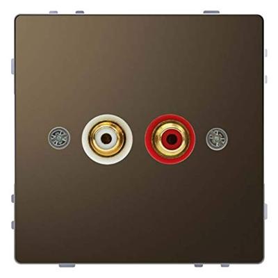 Merten MEG4350-6052 Luidsprekerstekkerdoos System Design Mokka 1 stuk(s)