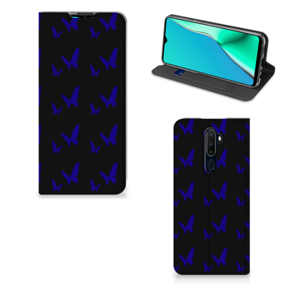 OPPO A5 (2020) | A9 (2020) Hoesje met Magneet Vlinder Patroon OPPO A5 (2020) | A9 (2020) Hoesje met Magneet Vlinder Patroon