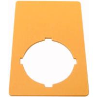 Eaton M22-XZK Markeringsplaatje (b x h) 33 mm x 50 mm Zonder markering Geel 1 stuk(s) - thumbnail