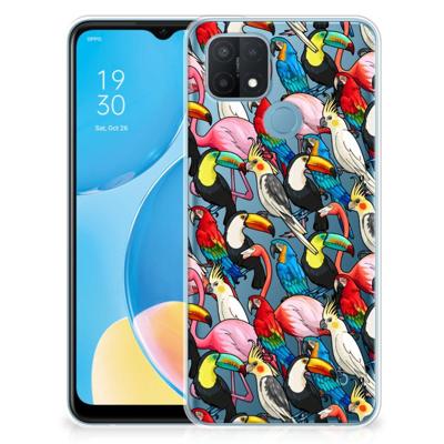OPPO A15 | TPU Hoesje | Birds