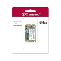 Transcend 220S 64 GB mSATA SSD harde schijf SATA 6 Gb/s Retail TS64GMSA220S - thumbnail