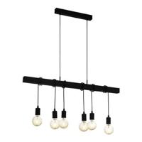 Eglo Hanglamp Townshend E27 zwart - thumbnail