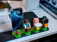 Minecraft Zombie Holdems Cable Guys Mini Device Holder and Phone Stand 11cm - thumbnail