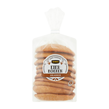 Jumbo Eierkoeken Volkoren 300 g