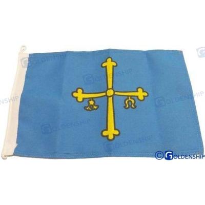 Bandera autonómica GS73353 - BANDERA ASTURIAS 20X30