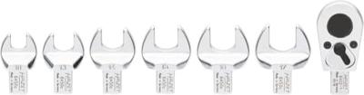 HAZET Insteekgereedschapset 6450C/7 · 9 x 12 mm insteekvierkant massief · Buiten-zeskant-profiel, 3/8 inch (10 mm) vierkant massief · 7-delig · 10 · HAZET Insteekgereedschapset 6450C/7 · 9 x 12 mm insteekvierkant massief · Buiten-zeskant-profiel, 3/8 inch (10 mm) vierkant massief · 7-delig · 10 ·