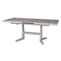 Blue Valley uitschuifbare & verstelbare dining tafel mist grey L 143 - 183 x D 88 x H 51 - 75 cm Oosterik Home - Oosterik home - thumbnail