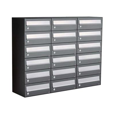 Allux Hive Set 3-Breed, 6-Hoog Antraciet - 40030065_3x6