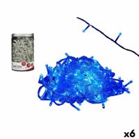 LED-lichtkrans Blauw 14,4 m Transparant 6 W (6 Stuks) - thumbnail