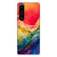 Smartphone hoesje Sony Xperia 1 III Watercolor Dark - thumbnail