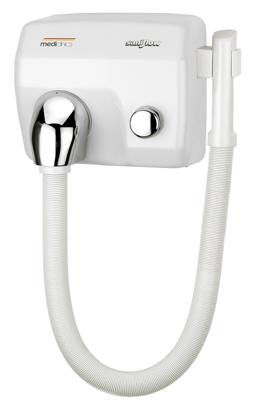 Mediclinics Mediclinics haardroger met slang en drukknop SC0088HT - wit Mediclinics Mediclinics haardroger met slang en drukknop SC0088HT - wit