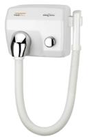 Mediclinics Mediclinics haardroger met slang en drukknop SC0088HT - wit - thumbnail