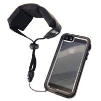 Catalyst Reflecterende drijvende schouderband, zwemlijn voor mobiele telefoons of andere apparaten, waterdicht, kleur zwart - thumbnail