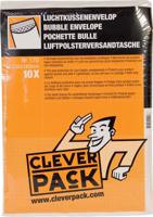Cleverpack luchtkussenenveloppen, ft 230 x 340 mm, met stripsluiting, wit, pak van 10 stuks - thumbnail