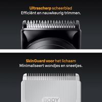 Haar- en baardtrimmer - BRAUN - AIO5540 - 120 min - 14 standen - Zwart - thumbnail