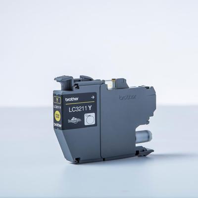 Brother inktcartridge, 200 pagina's, OEM LC-3211Y, geel