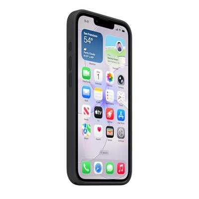 Apple Silicone Case iPhone 17e Zwart MagSafe compatible MHWD4ZM/A