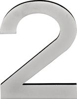Formani Square LSQHN150 huisnummer - mat RVS - thumbnail