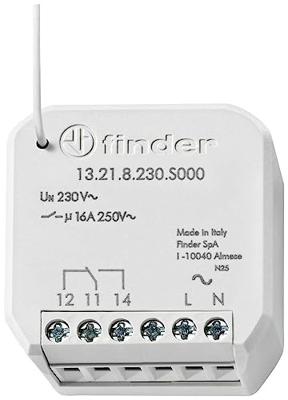 Finder 13.21.8.230.S000 13.21.8.230.S000 Draadloze ontvanger Montagewijze: Inbouw (in muur) 1 stuk(s) Finder 13.21.8.230.S000 13.21.8.230.S000 Draadloze ontvanger Montagewijze: Inbouw (in muur) 1 stuk(s)