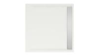 MegaBath Douchebak Easy Tray 100X100X5 cm Wit Mat Of Glans - Douchebak Wit Mat - thumbnail