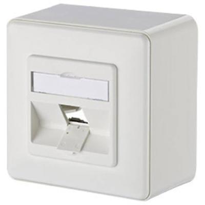 Metz Connect 130B10D10002-E Netwerkdoos Opbouw (op muur) Zonder connectoren 1 poort Zuiver wit Metz Connect 130B10D10002-E Netwerkdoos Opbouw (op muur) Zonder connectoren 1 poort Zuiver wit