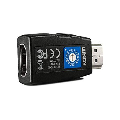 Lindy 32114 kabeladapter/verloopstukje HDMI Type A Zwart Lindy 32114 kabeladapter/verloopstukje HDMI Type A Zwart