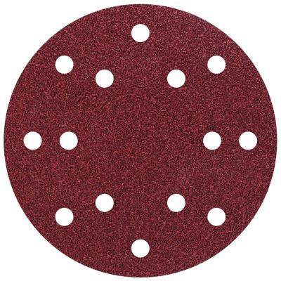 Wolfcraft 8404000 Excenterschuurpapierset Met klittenband, Geperforeerd Korrelgrootte (num) 40, 80, 120 (Ø) 150 mm 10 stuk(s)
