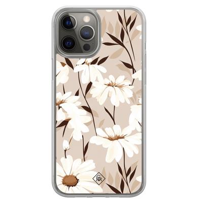 iPhone 12 (Pro) hybride hoesje - In bloom
