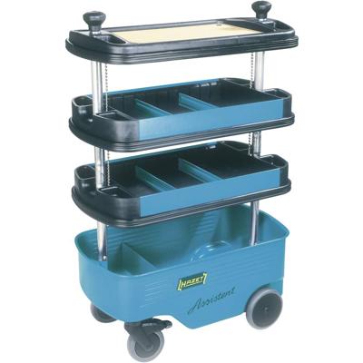 Hazet 166C Werkplaatswagen Plaatstaal Kleur (specifiek): Zwart, Blauw