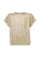 B.Nosy zomer top meisjes - goud - metallic, plissee - Brynn - thumbnail
