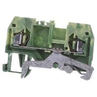 WAGO 279-907 Aardingsklem 4 mm Spanveer Toewijzing: Terre Groen, Geel 100 stuk(s)