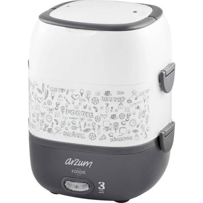 arzum AR1073W AR1073 Elektrische lunchbox Wit