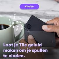 Tile by Life360 Slim (2024) – Portemonneefinder, Bluetooth-tracker en itemfinder voor bagagelabels, paspoorten en meer. Zowel iOS- als Android-compatibel. Telefoonfinder. 2-Pack (zwart) - thumbnail