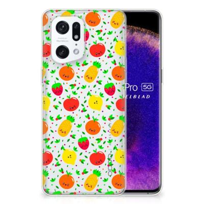 OPPO Find X5 Pro | Siliconen Case | Fruits