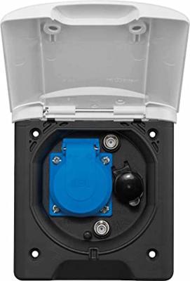 AS Schwabe 62473 Stopcontact (inbouw) IP44 Wit AS Schwabe 62473 Stopcontact (inbouw) IP44 Wit