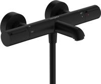 Hansgrohe Ecostat Element Opbouw badthermostaat, mat zwart - thumbnail
