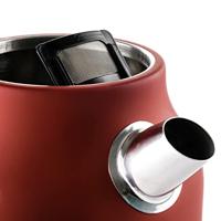 Westinghouse Retro Waterkoker - 1.7 liter - Rood - thumbnail
