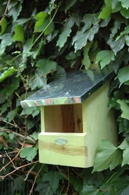 Roodborst nestkast vogelhuisje