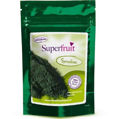 Spirulina | 100 capsules | 450 mg | Vitaminesperpost.nl
