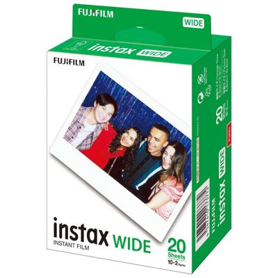 Fujifilm Instax Wide Colorfilm Glossy / 20 pak