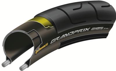 Continental grand prix racefietsband 700x23c zwart