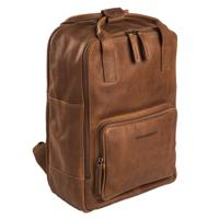 Chesterfield Bags Leren Laptop Rugzak Belford Cognac - thumbnail