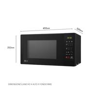 Magnetron LG MH6042D 20L Zwart 700 W 20 L - thumbnail
