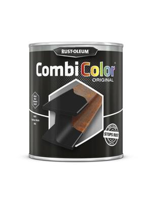 Rust-Oleum Combicolor metaalverf ral9005 zwart hoogglans 0.75ltr
