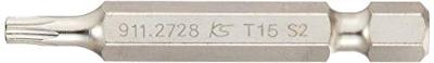 KS Tools 911.2729 9112729 Torx-bit T 15 Speciaal staal Vernikkeld E 6.3 5 stuk(s) KS Tools 911.2729 9112729 Torx-bit T 15 Speciaal staal Vernikkeld E 6.3 5 stuk(s)