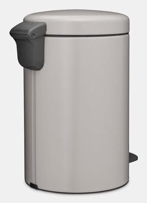 Brabantia Pedaalemmer NewIcon 12 liter Soft Grey