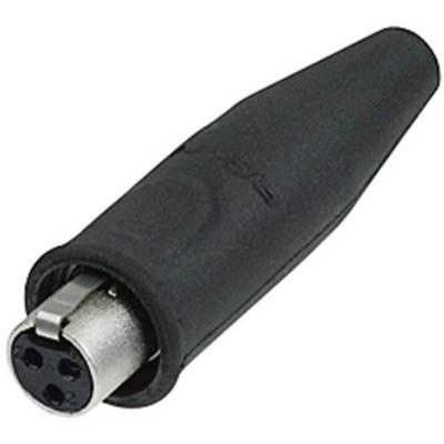 Rean AV RT3FC-B-W Miniatuur-XLR-connector Bus, recht Aantal polen: 3 Zwart 1 stuk(s) Rean AV RT3FC-B-W Miniatuur-XLR-connector Bus, recht Aantal polen: 3 Zwart 1 stuk(s)