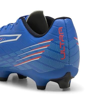 PUMA Ultra 6 Play Gras / Kunstgras Voetbalschoenen (MG) Blauw Wit Felrood